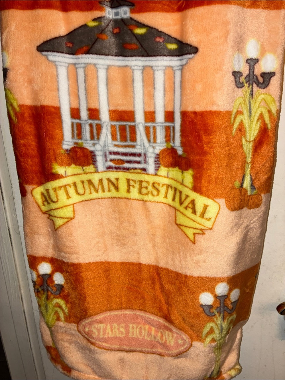 Gilmore Girls plush throw blanket
